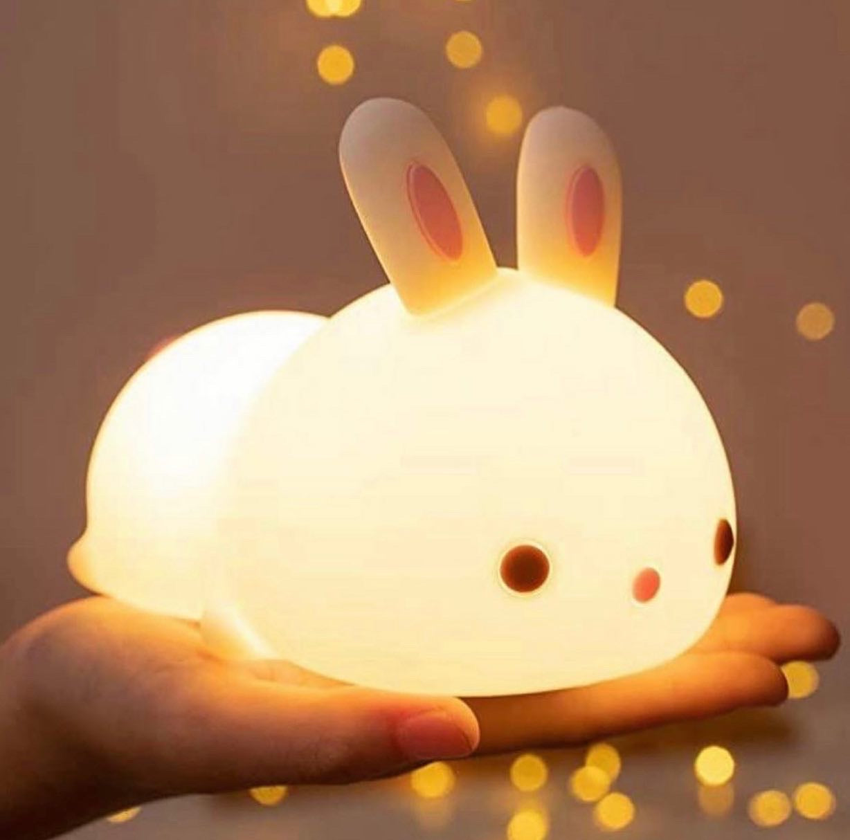 Kawaii Bunny Ears USB Silicone Lamp – Limited Edition Kawaii Side