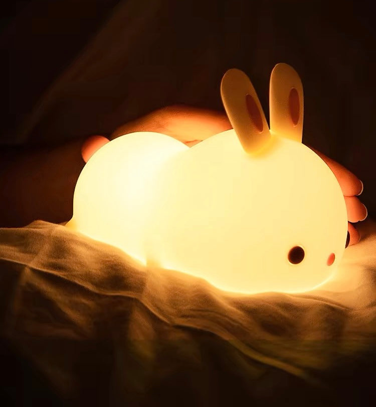 Kawaii Bunny Ears USB Silicone Lamp – Limited Edition