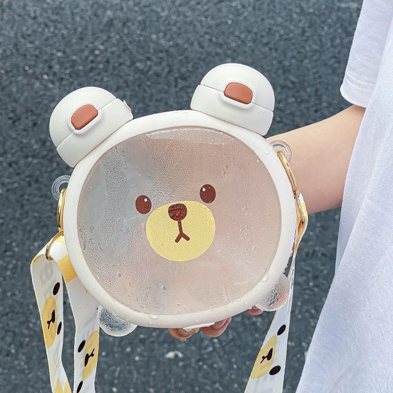 Kawaii Double Sided Bear Pastel Bottle (750ml)