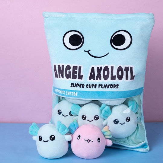 A Pack of Kawaii Axolotl Plush Dolls – Special Edition