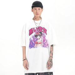 Anime Girl x Flames T-Shirt