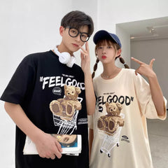 “FEEL GOOD” Bear T-Shirt