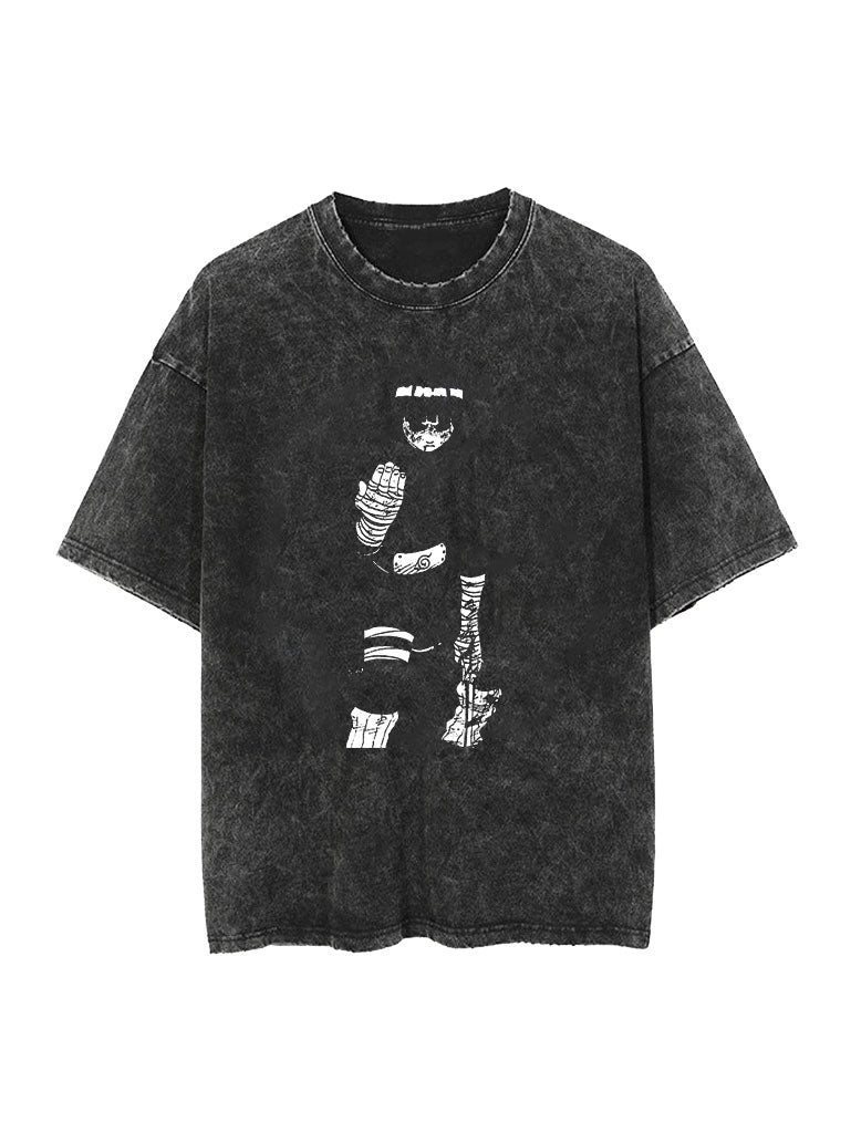 ROCK LEE VINTAGE OVERSIZE TEE Kawaii Side