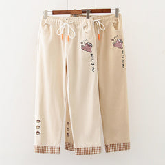 Pantaloni casual coreani