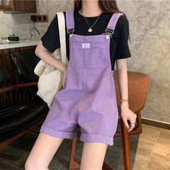 Korean Style Denim Overalls