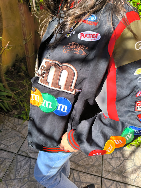 Giacca a vento da motociclista M&M's