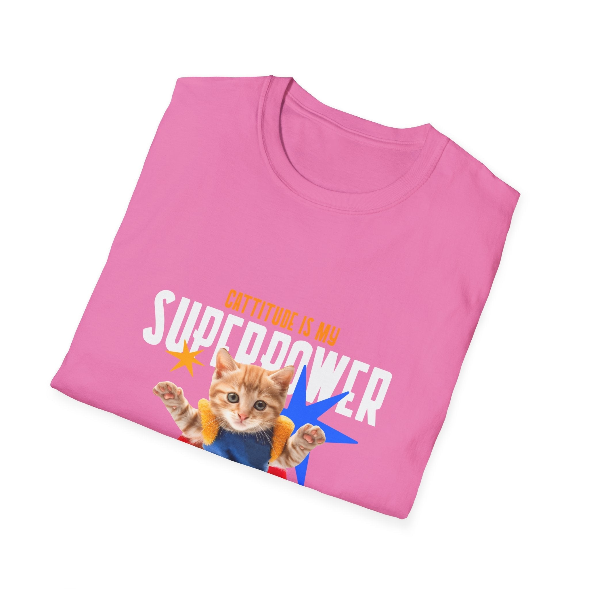 Cattitude is My Superpower T-Shirt