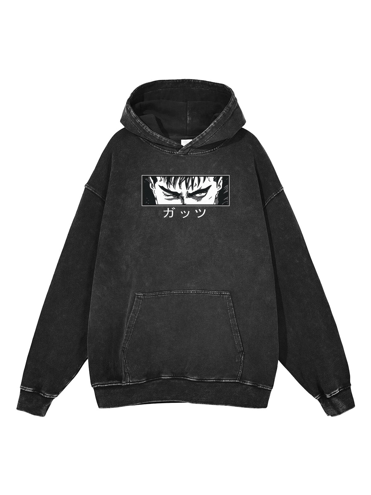 GUTS BERSERK VINTAGE HOODIE Kawaii Side