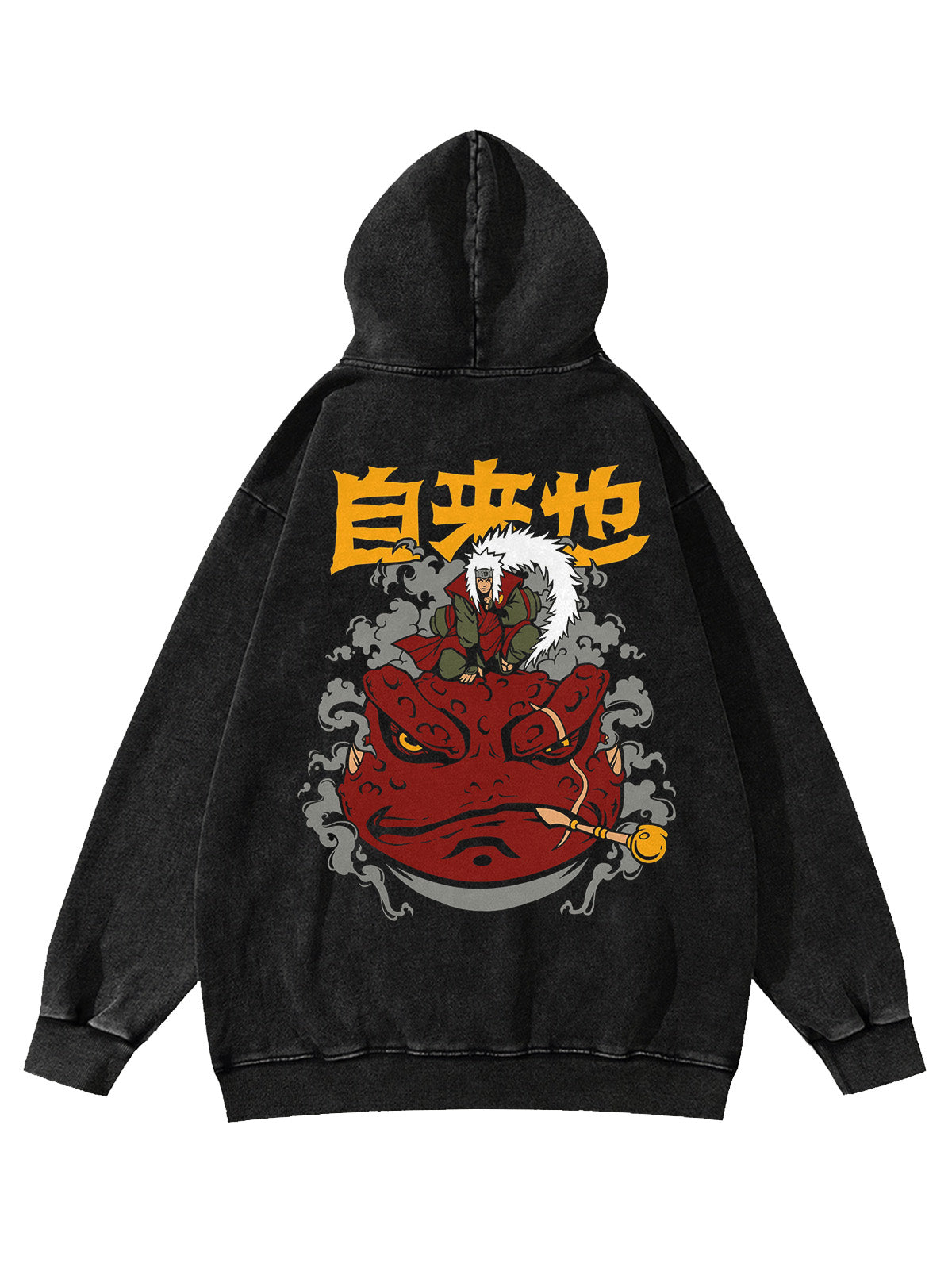 JIRAIYA VINTAGE HOODIE Kawaii Side