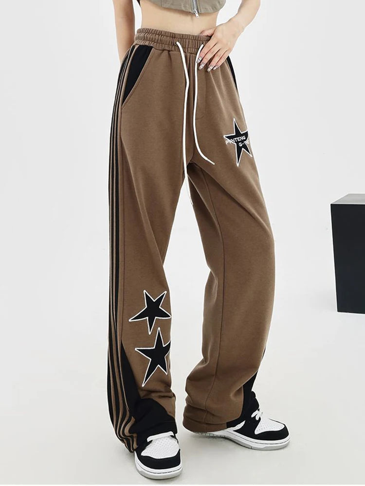 Y2K Casual Sweatpants Kawaii Side