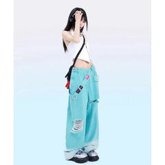 Wide Harajuku Y2K Pants