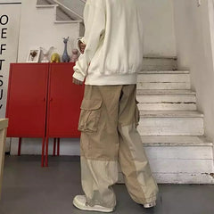 Vintage Two-Tone Cargo Pants