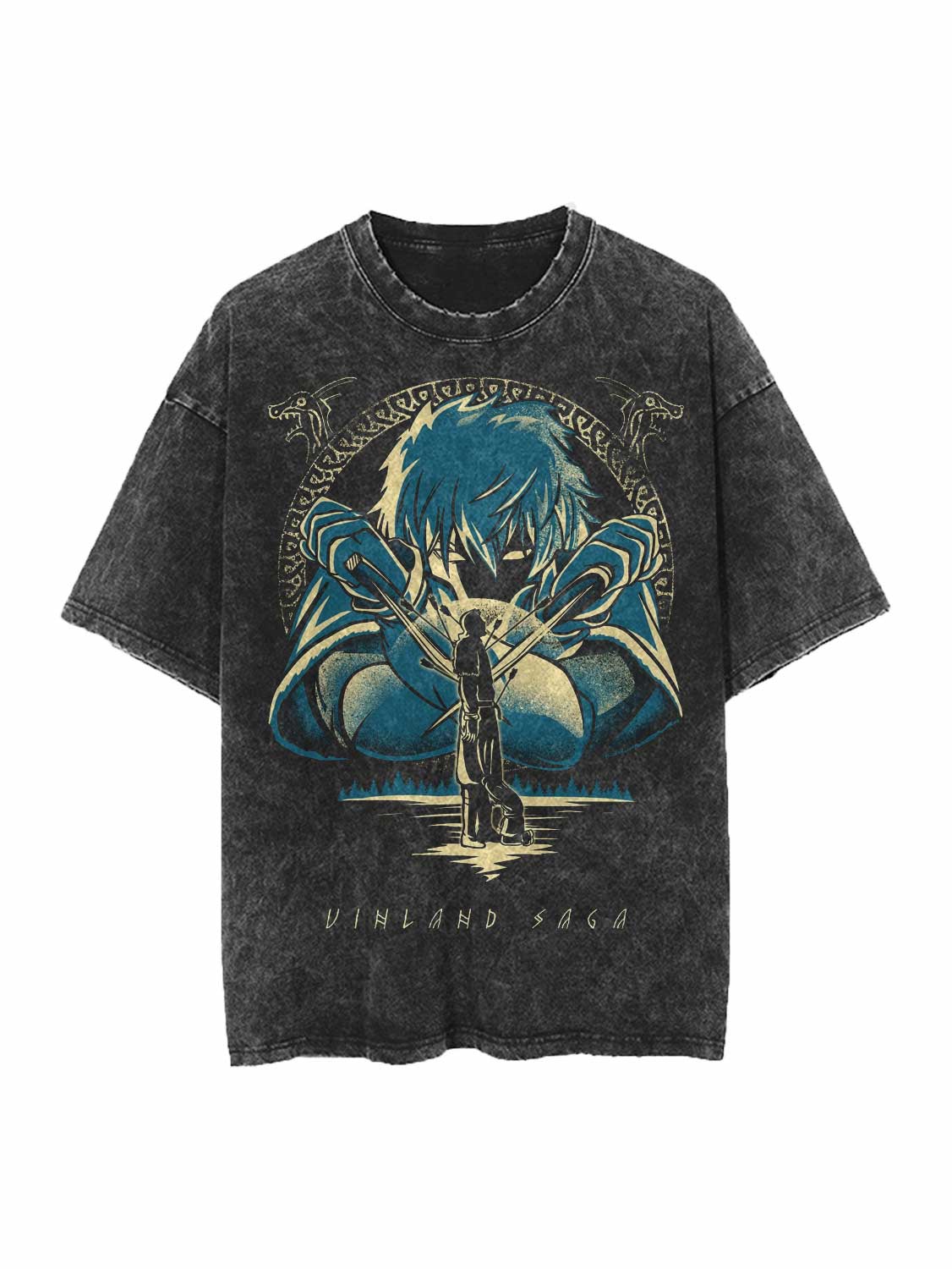 VINLAND SAGA THORFINN VINTAGE OVERSIZE TEE Kawaii Side