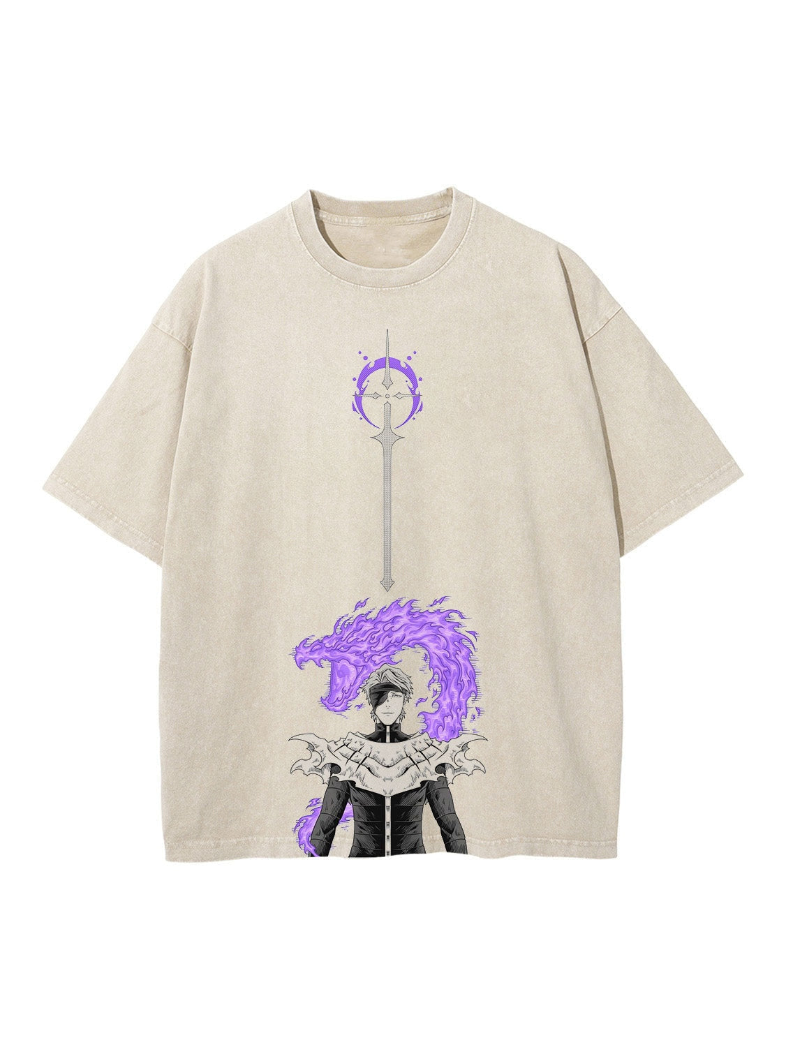 Beliau Aizen Vintage Tee Kawaii Side