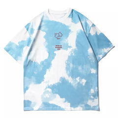 Puzzle Piece Tie-Dye T-shirt