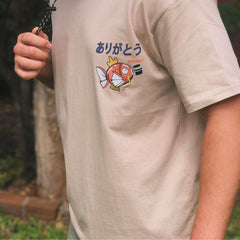 T-shirt Magikarp Ramen e pesce streetwear