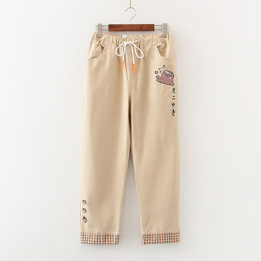 Pantaloni casual coreani