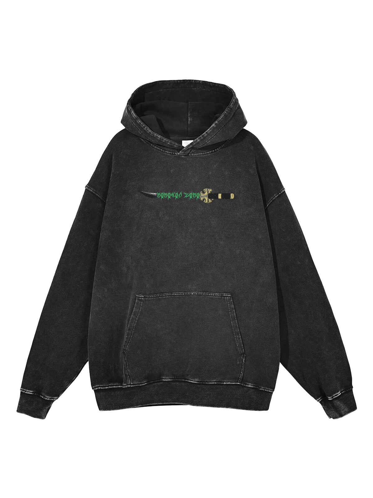 ZORO VINTAGE HOODIE Kawaii Side