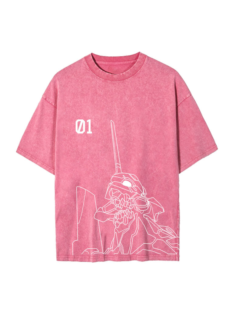 EVANGELION VINTAGE TEE Kawaii Side