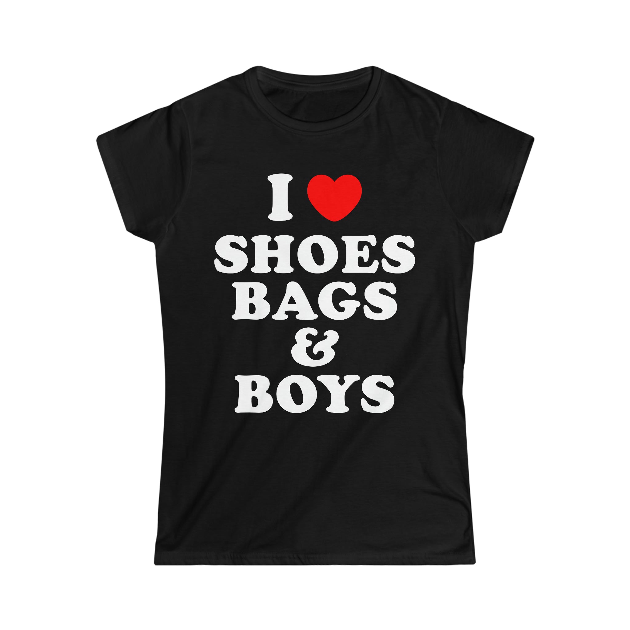 I Heart Shoes Bags & Boys Girly T-Shirt