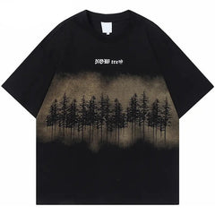 T-shirt Foresta appannata