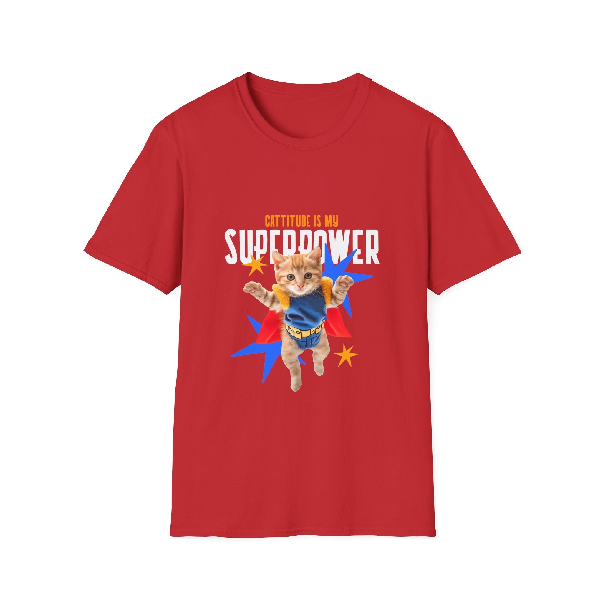 Cattitude is My Superpower T-Shirt