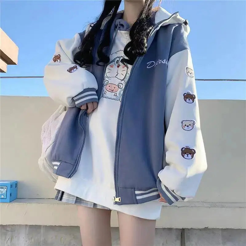 Y2k Kawaii Baseball Jacket