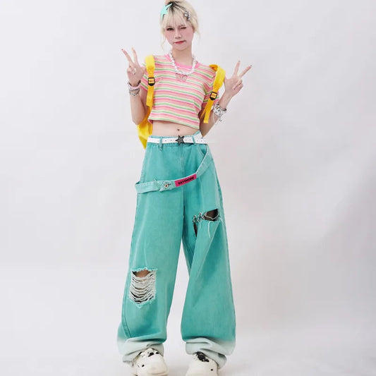 Wide Harajuku Y2K Pants