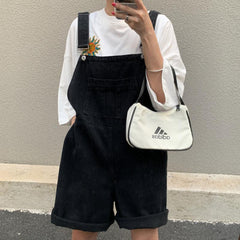 Cozy Retro Denim Overalls