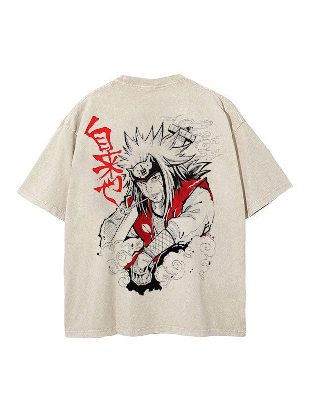 JIRAYA 2-SIDES BEIGE TEE