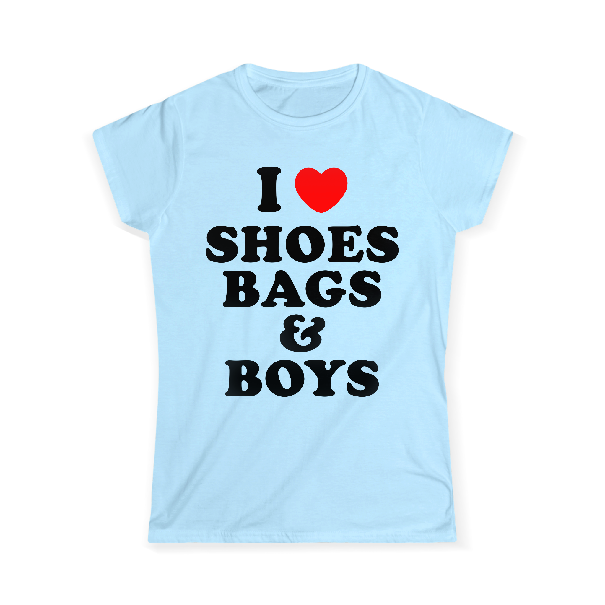 I Heart Shoes Bags & Boys Girly T-Shirt