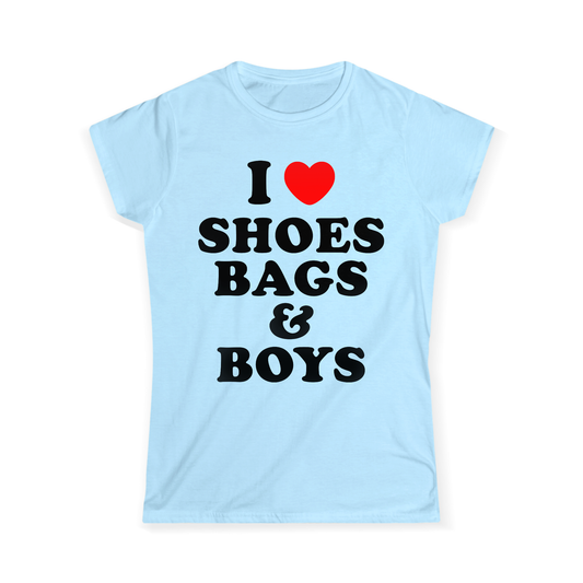 I Heart Shoes Tasker & Girly T-Shirt til drenge