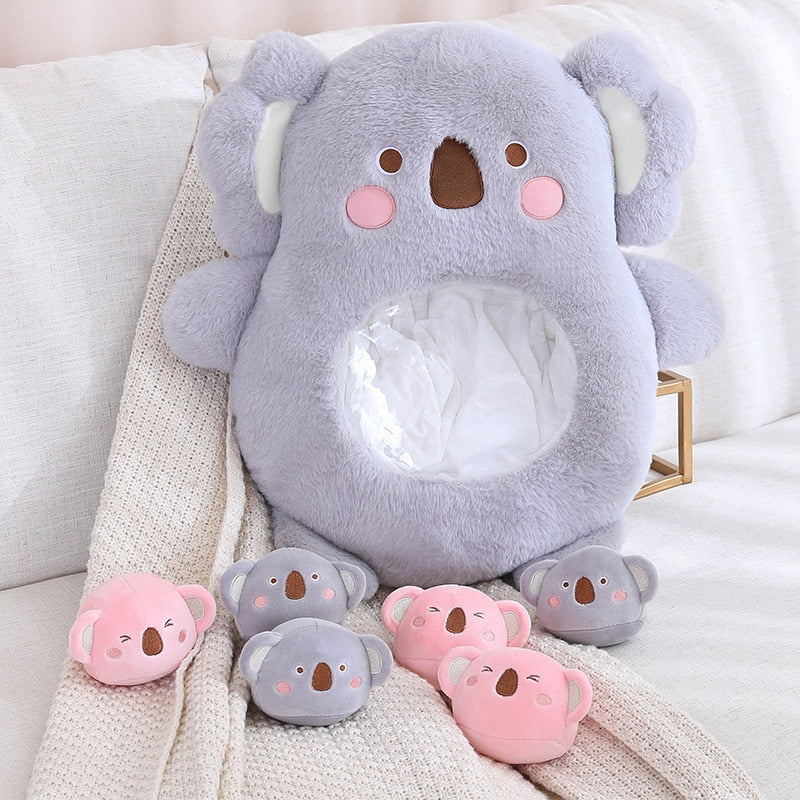 A Pack of Kawaii Koala Dino Animal Dolls – Special Edition