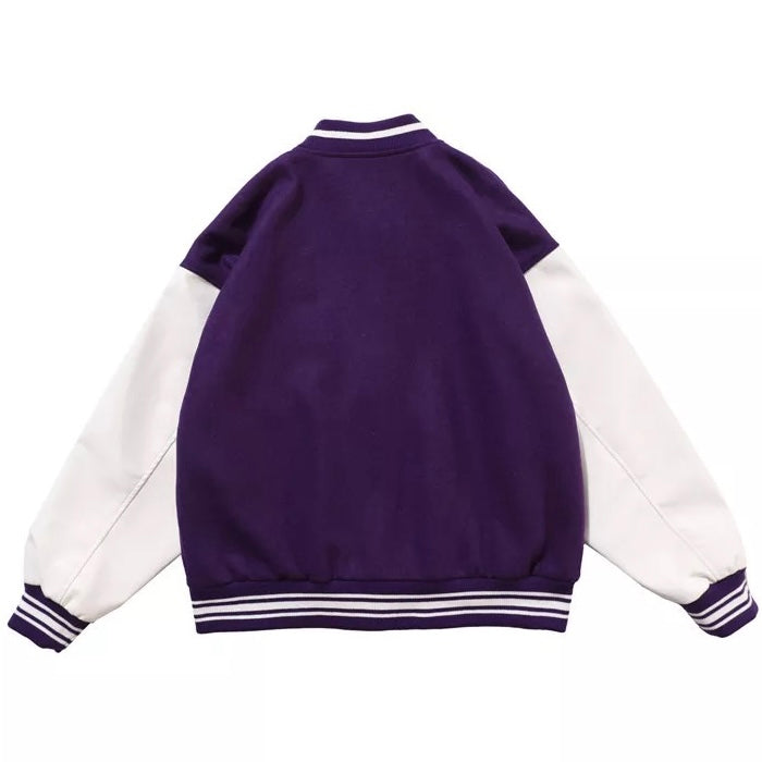 Skelet mouwen Varsity jas