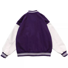 Skeleton Sleeve Varsity Jacket