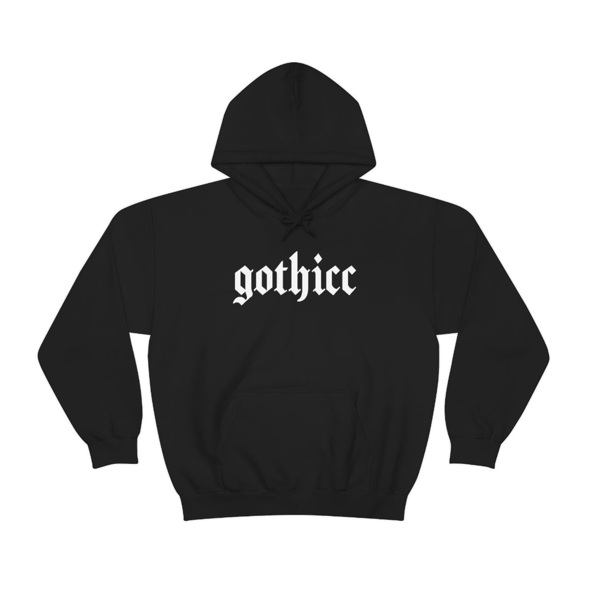 Mørk Goth Gothicc Hoodie Sweatshirt