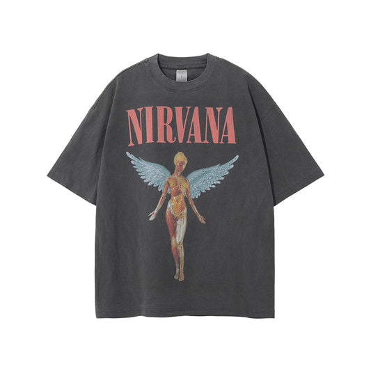 T-shirt oversize vintage grunge anni '90