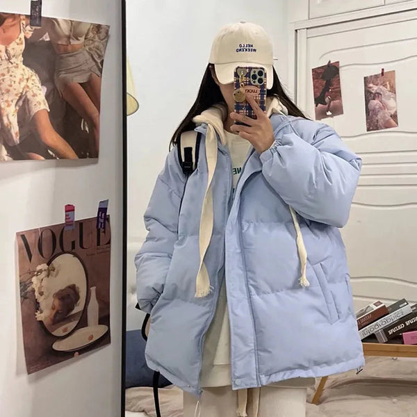 Hooded Winter Korean Jacket