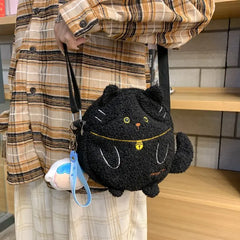 Kawaii Therapy Cat Harajuku Shoulder Bag – Limited Edition