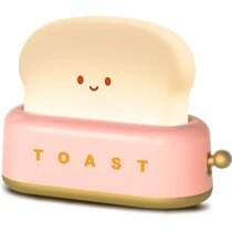 Kawaii Brød Toast LED Natlampe – Limited Edition