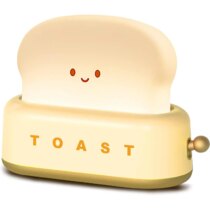 Kawaii Brød Toast LED Natlampe – Limited Edition