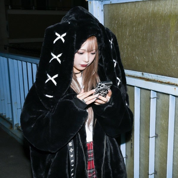 Harajuku Rabbit Ears Coat