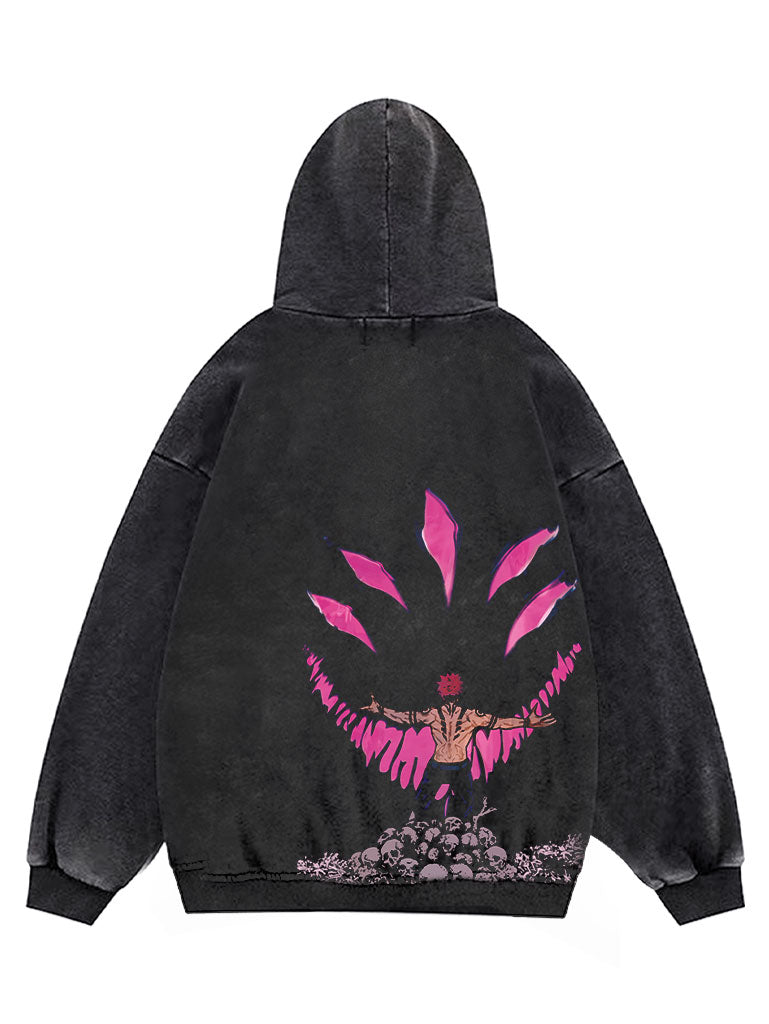 Sukuna Shrine Vintage Hoodie