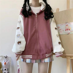 Y2k Kawaii Baseball Jacket