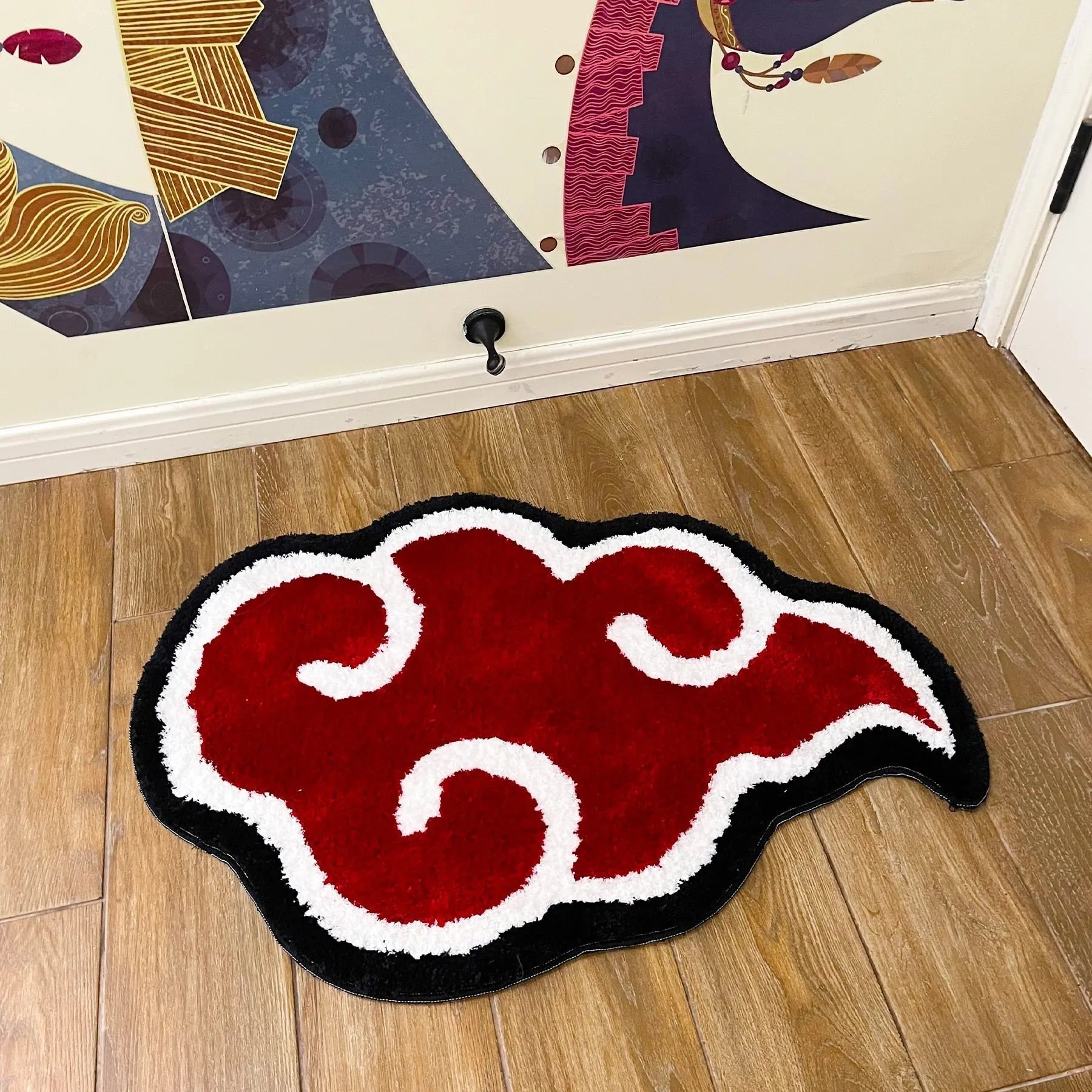 Akatsuki Cloud Woven Rug - Kawaii Side