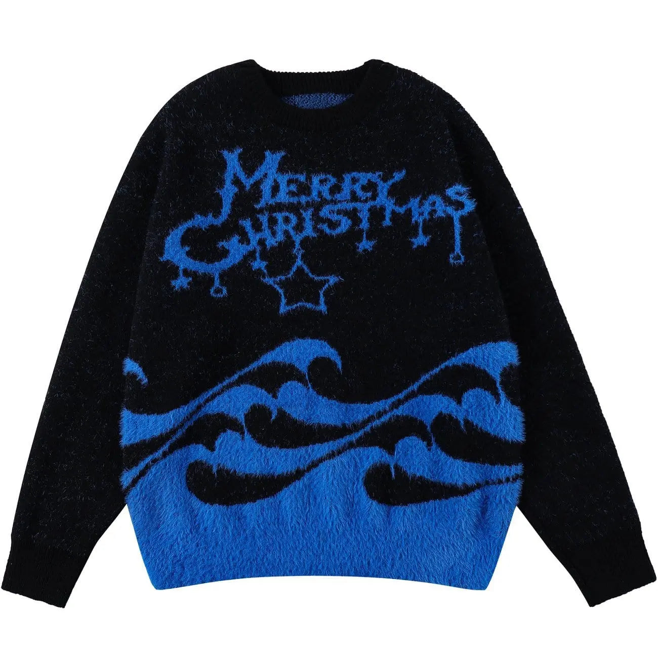 Christmas Letters Knit Sweater - Kawaii Side