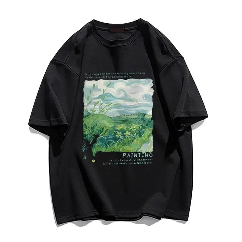 Cozy Painting T-Shirt - Kawaii Side