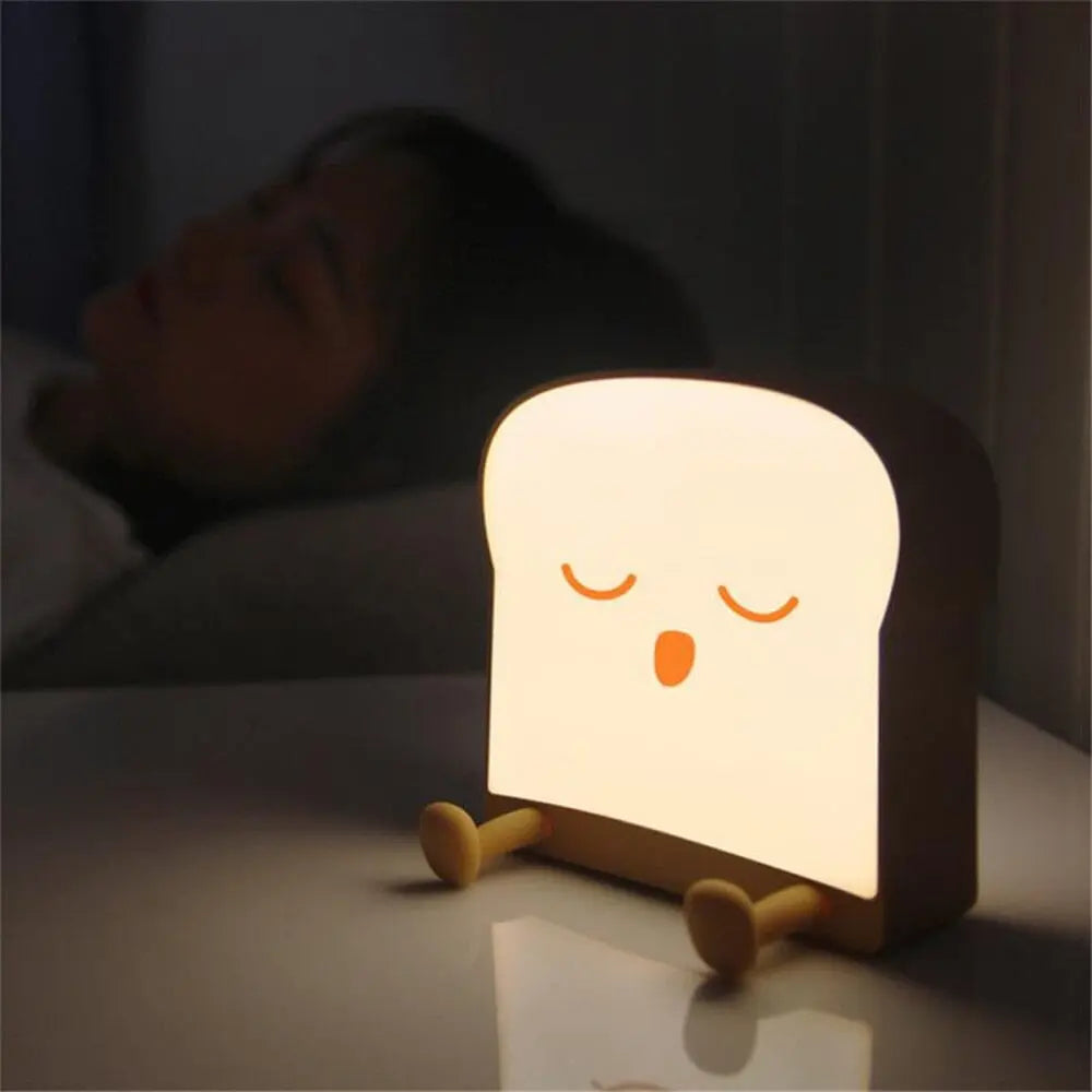 Cute Bread Lumiária Cozy Lights - Kawaii Side