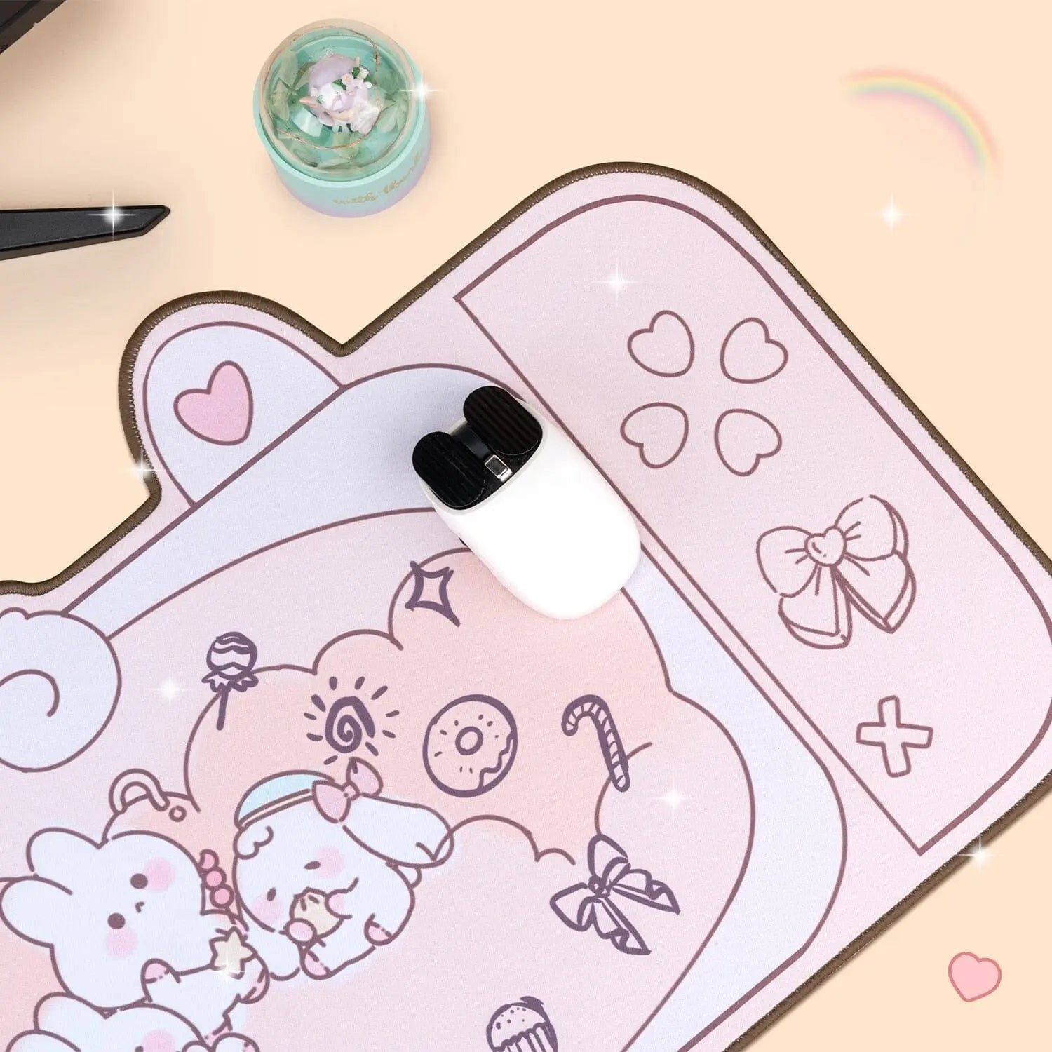 DeskPad Fofo Piquenique de Coelhinhos - Kawaii Side