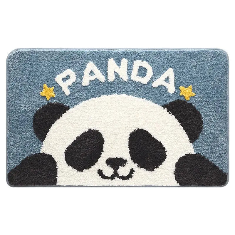 Cute Cartoon Letter Animals Friends Rugs & Mats - Kawaii Side